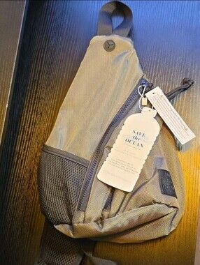 SAVE THE OCEAN SUSTAINABLE SLING BAG OLIVE GREEN CROSSBODY BAG NWT